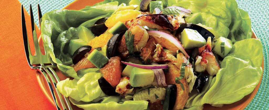 Citrus Olive Crab Salad - California Ripe Olives