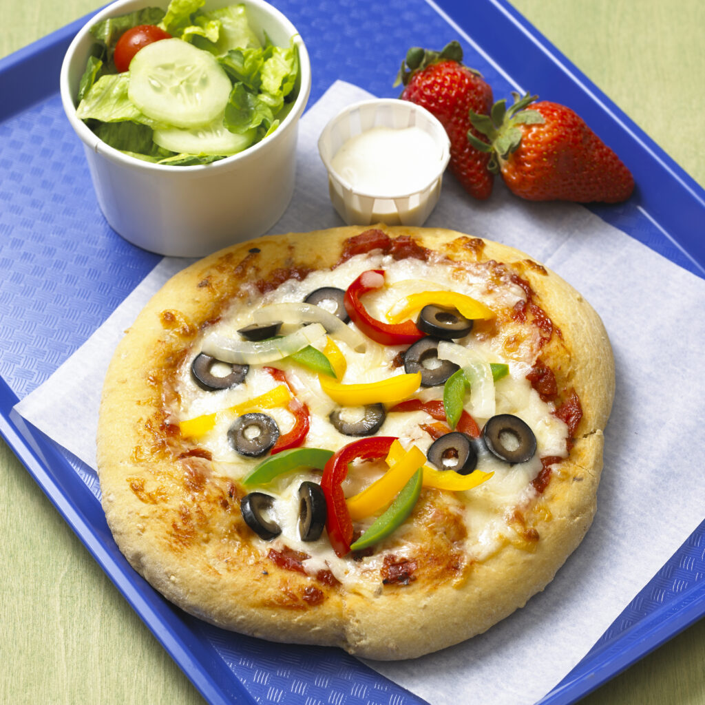 Vegetable Flatbread - California Ripe Olives