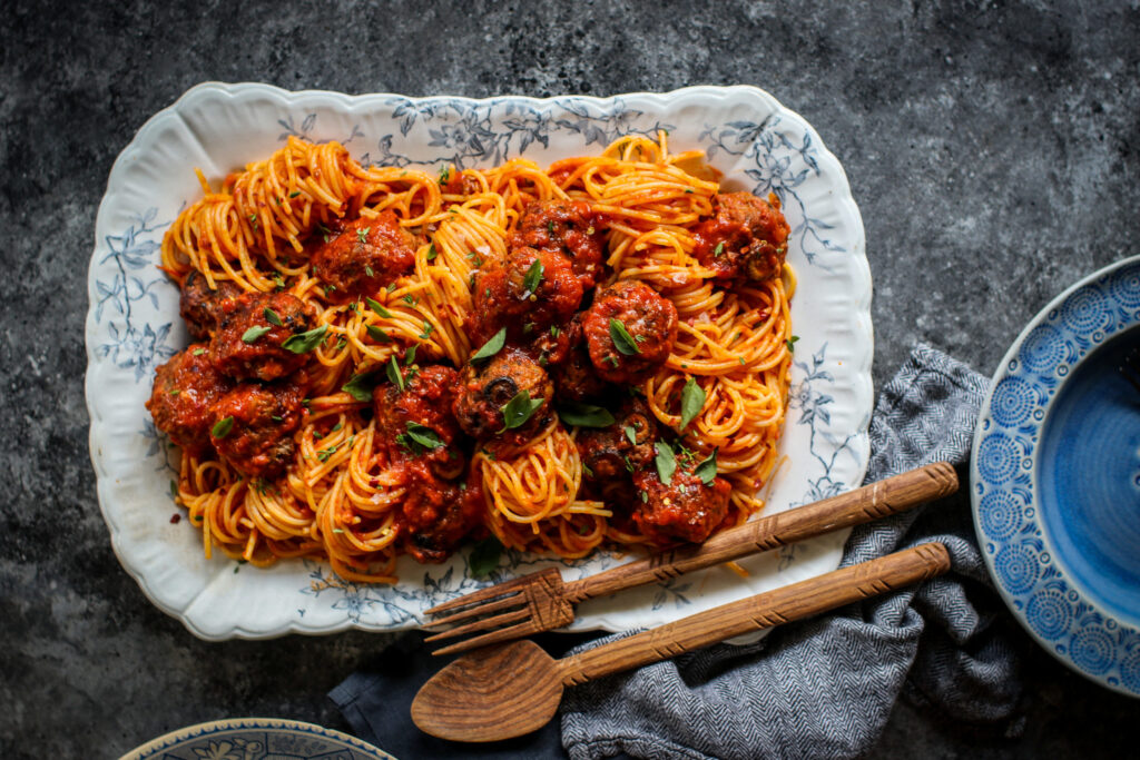 Spicy Olive Meatballs - California Ripe Olives